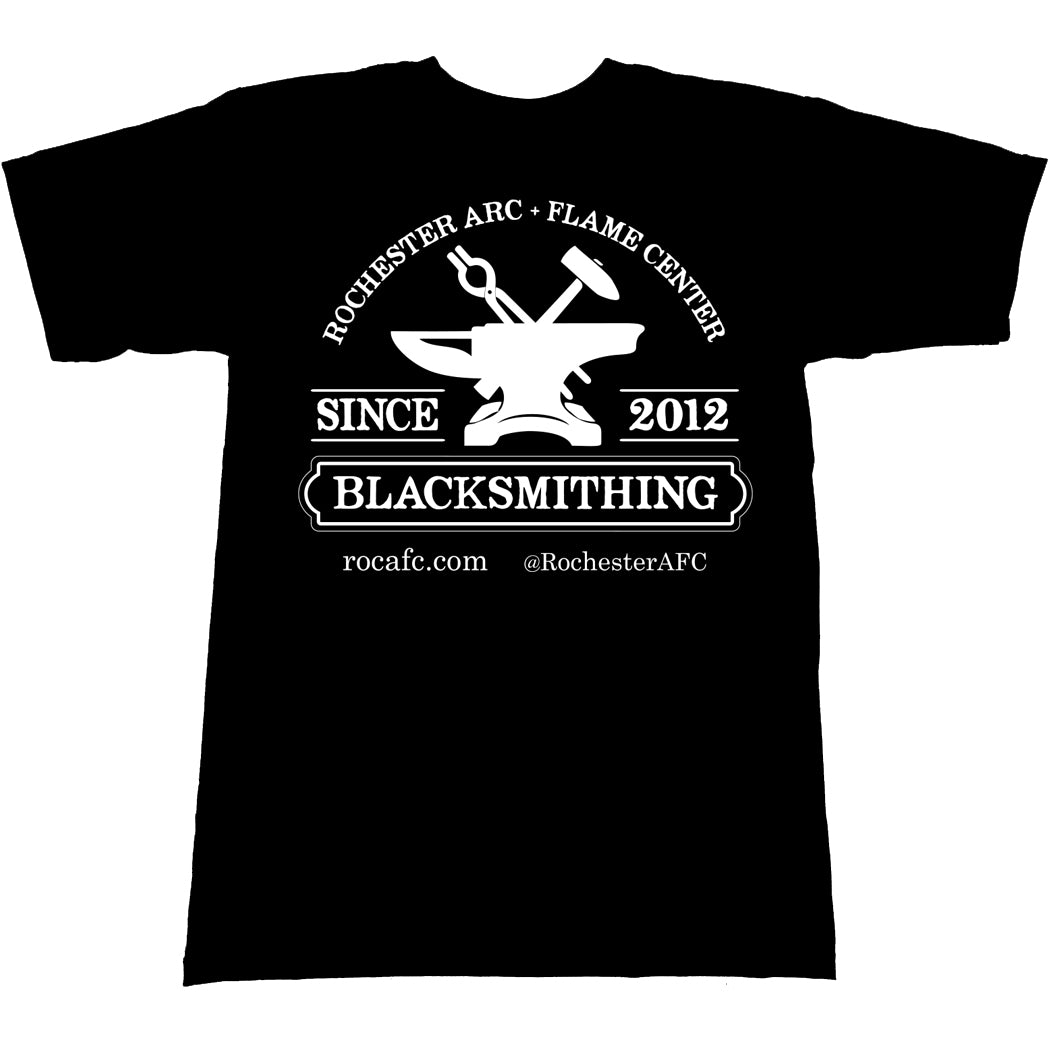 洋楽 Mark A. Smith & Uni' Tee Blacksmithing T-Shirt – Rochester Arc + Flame Center