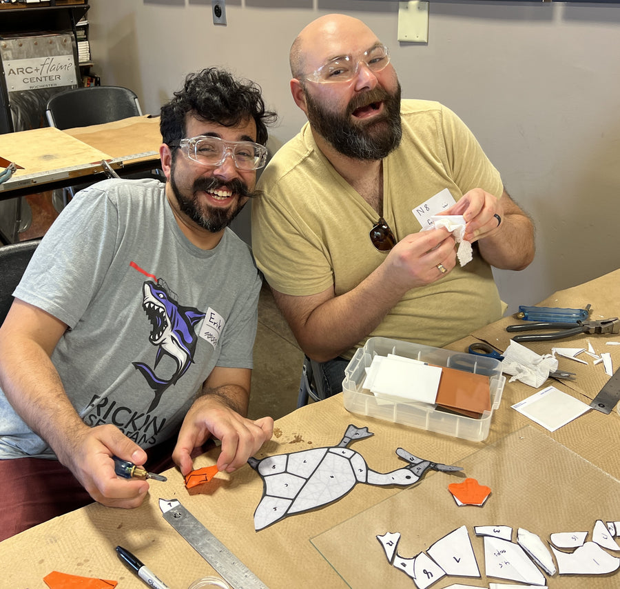 Glass Fusing Couples Date Night