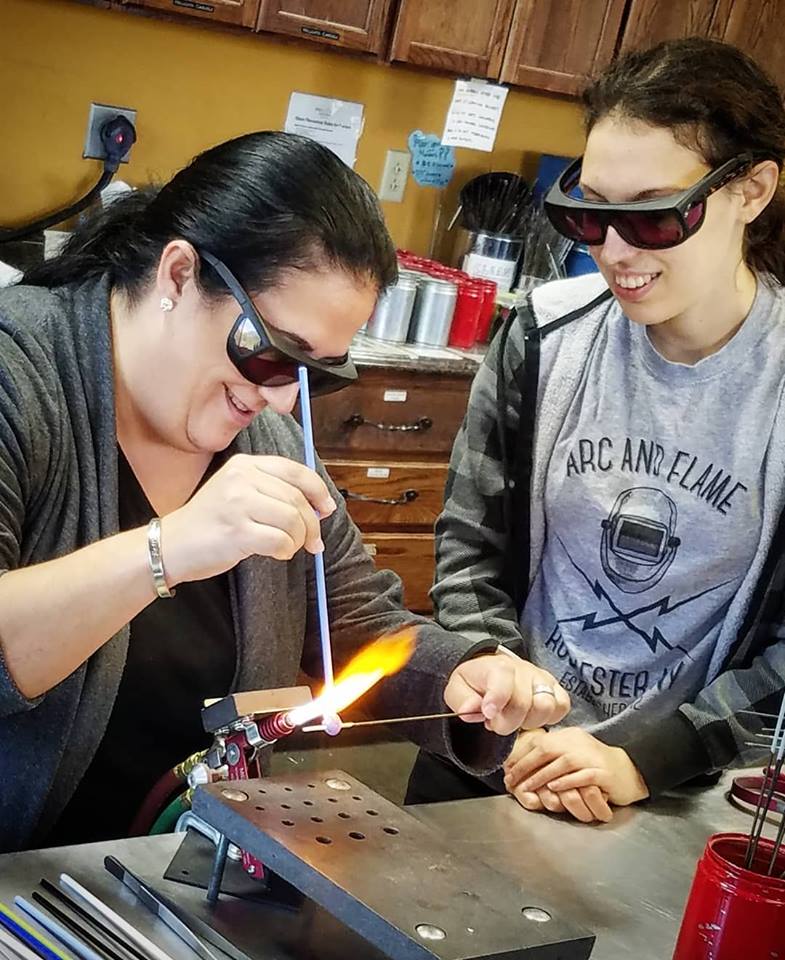 Glass Combo Beadmaking  & Fusing Workshop