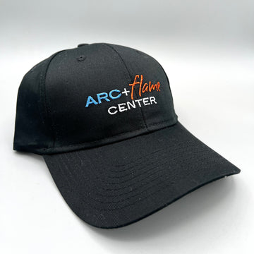 Arc + Flame Snap Back Trucker Hat: Solid Twill