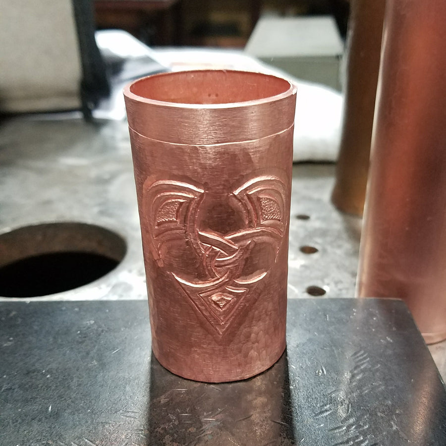 Coppersmithing Couple's Date Night | Small Vase