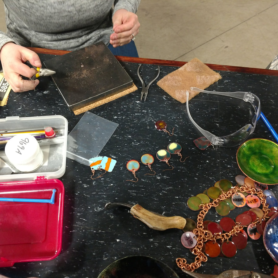 Enameled Jewelry Sampler