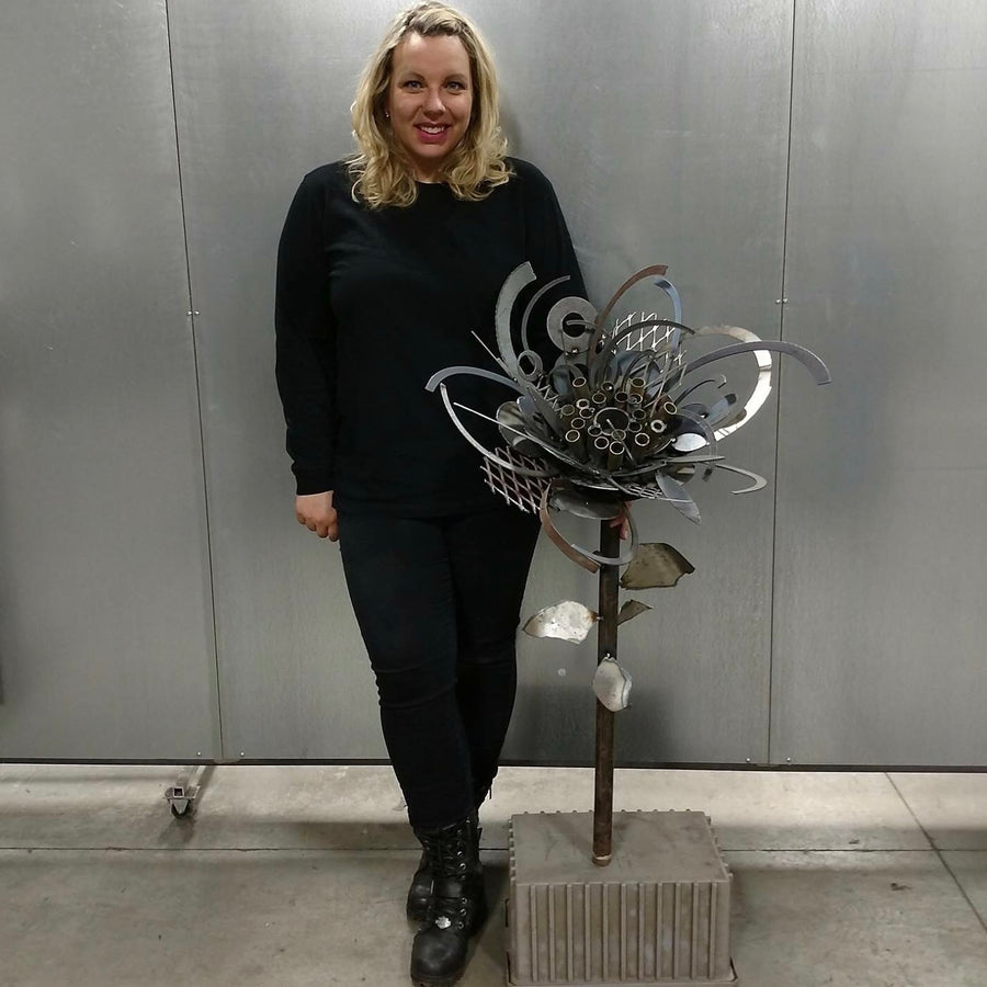 Welded Metal Sculpture Workshop (8 Hours)